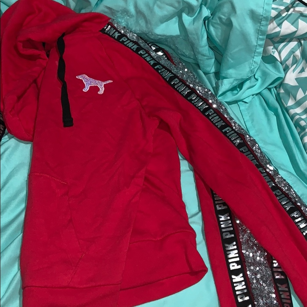 VS Pink Zip Up jacket